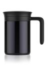 Kubek termiczny ze stali nierdzewnej PHASE 480 ml, czarny