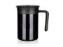 Kubek termiczny ze stali nierdzewnej PHASE 480 ml, czarny