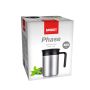 Kubek termiczny ze stali nierdzewnej PHASE 480 ml, srebrny