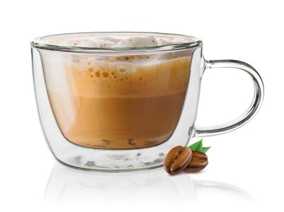 Kubek z podwójną ścianką DOBLO Cappucino 300ml
