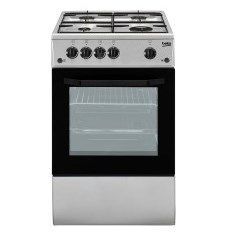 Kuchnia Beko FSG52020FX (Płyta gazowa; Piekarnik gazowy; 500mm)