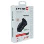 Ładowarka samochodowa USB-C + Super Charge 3.0 30W Nano Swissten Car Adapte rPower Delivery - czarna