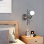 Lampa ścienna / Kinkiet Loft Humanoid - czarna