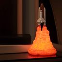 Lampka nocna, startująca rakieta NASA I