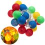 Lampki dekoracyjne LED cotton balls - wielokolorowe