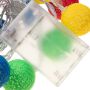 Lampki dekoracyjne LED cotton balls - wielokolorowe