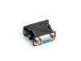 Lanberg AD-0012-BK video cable adapter DVI-I VGA (D-Sub) Black