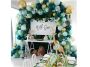 Large balloon garland - green