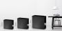 Large rectangular fiberglass pot 50x20 cm - black