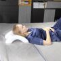 Large soft memory profiled orthopedic pillow