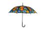 Large umbrella FOLKSTAR Łowicki black