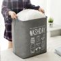 Laundry basket / laundry container - grey