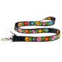Leash FOLKSTAR 2cm black Łowicz