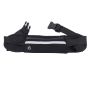 Leash with hip belt for running with a dog - blue