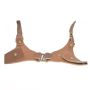 Leather photo harness - brown, type 2
