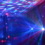 LED disco ball / LED projector + remote control
