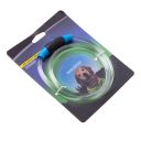 LED dog collar, neck 70cm - blue