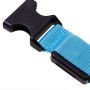 LED dog collar, size M - blue