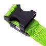 LED dog collar, size M - green