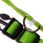 LED dog collar, size M - green