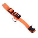 LED dog collar, size M - orange