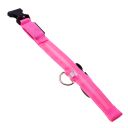 LED dog collar, size S - pink