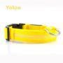 LED dog collar, size XL - yellow