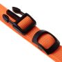LED dog collar, size XS - orange