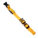 LED dog collar, size XS - yellow