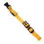 LED dog collar, size XS - yellow