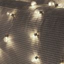LED garland / decorative lamps in the shape of a bulb - cold color