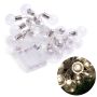 LED garland / decorative lamps in the shape of a bulb - cold color