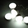 LED lamps on the dressing mirror