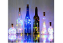 LED lighting chain with a stopper - green