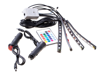 LED lighting for the interior of the cabin, car 