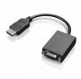 Lenovo HDMI / VGA 0.20 m Black