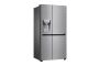 LG GSL960PZVZ combi-fridge Freestanding 601 L Grey