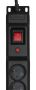 Listwa przeciwprzepięciowa Activejet COMBO/12gn/3m/cz (12 x UTE; 10 A (2500 W); 3m; kolor czarny)