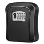 Lockable key box - black