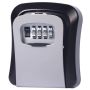 Lockable key box - gray