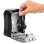 Lockable key box - gray