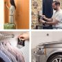 Lockable key box - gray