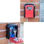 Lockable key box - green