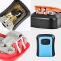 Lockable key box - green