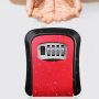 Lockable key box - green