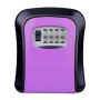 Lockable key box - purple