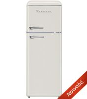 Lodówka Ravanson LKK-210RC (545mm x 1470mm x 585 mm; 157l; Klasa A++; kolor kremowy)