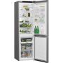 Lodówka Whirlpool W7 911I OX (596mm x 2010mm x 677 mm; 264l; Klasa A+; kolor srebrny)