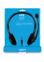 Logitech H111 Stereo Headset Wired Head-band Office/Call center Grey