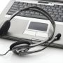 Logitech H111 Stereo Headset Wired Head-band Office/Call center Grey